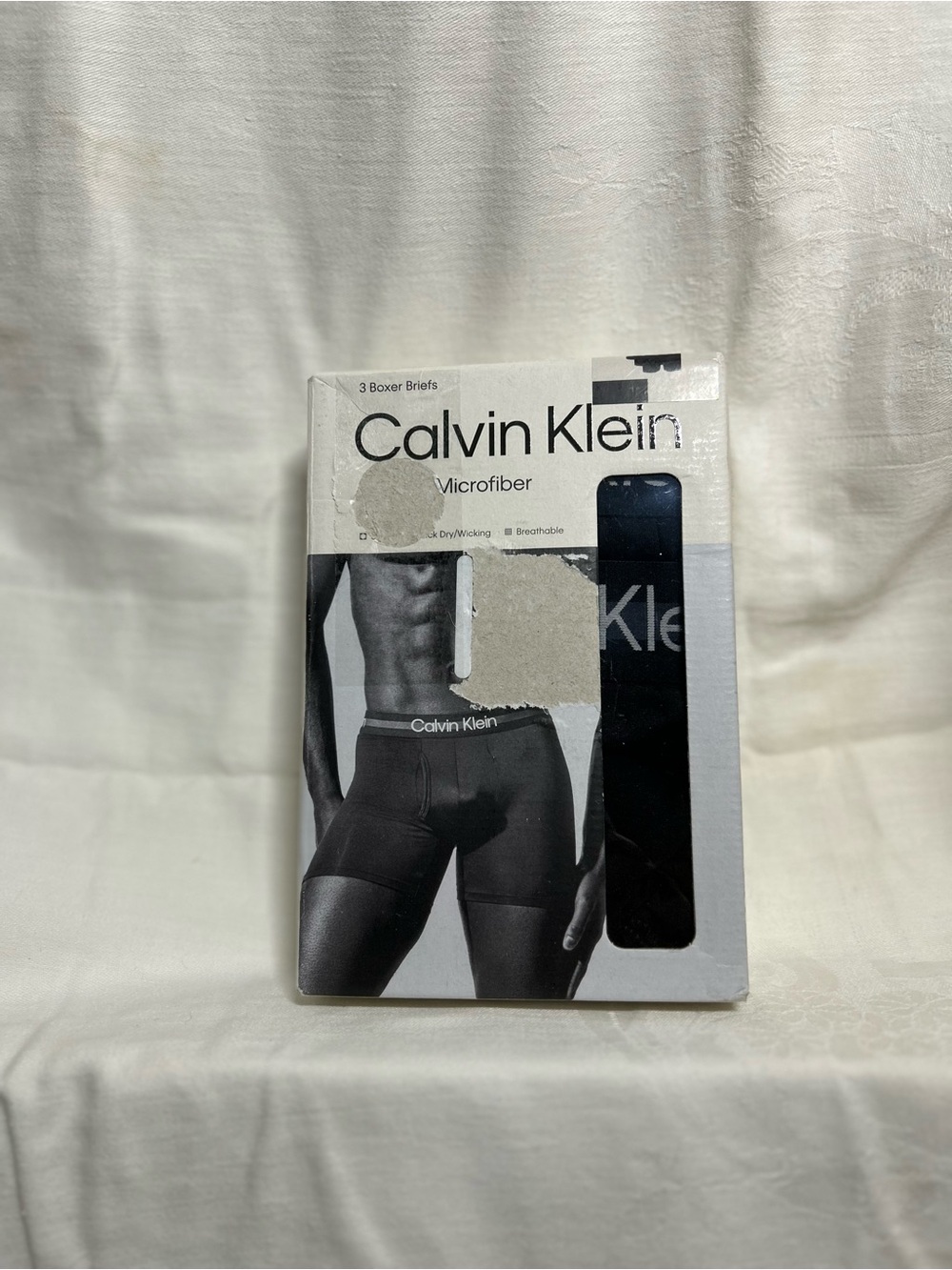 Calvin Klein Black Microfiber Boxer Briefs Pack